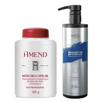 Amend Máscara Vitamina E 500g + Wess Nano Passo 1 - 500ml