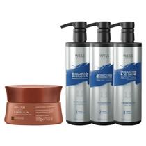 Amend Mask Marula Fabulous 300g + Wess Kit NanoSelagem500ml