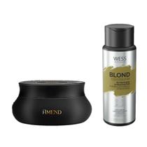 Amend Mask Óleos Indianos 300g + Wess Cond. Blond 250ml