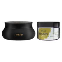 Amend Mask Óleos Indianos 300g + Wess Mask Blond 200ml