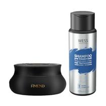 Amend Mask Óleos Indianos 300g + Wess Nano Passo 1 - 250ml