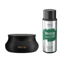 Amend Mask Óleos Indianos 300g + Wess Shampoo Balance250ml