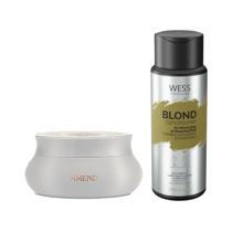 Amend Mask Óleos Marroquinos 300g +Wess Cond. Blond 250ml