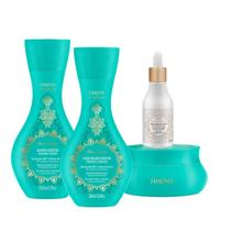 Amend Millenar Óleos Árabes Sh 250ml + Cond 250ml + Masc 300ml + Óleo Elixir Nutritivo 75ml Amend Millenar Óleos Árabes Sh 250ml + Cond 250ml + Masc 300ml + Óleo Elixir Nutritivo 75ml