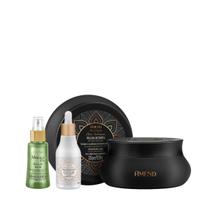 Amend Millenar Óleos Indianos Masc 300ml + Óleo Elixir Nutritivo 75ml + Millenar Oil Inchi 60ml Amend Millenar Óleos Indianos Masc 300ml + Óleo Elixir Nutritivo 75ml + Millenar Oil Inchi 60ml