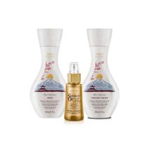 Amend Millenar Óleos Japoneses Sh 300ml + Cond 300ml + Sublime Oil 60ml