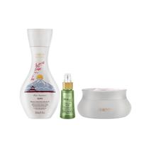 Amend Millenar Óleos Japoneses Sh 300ml + Masc 300ml + Millenar Oil Inchi 60ml