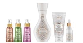 Amend Millenar Óleos Marroquinos Shampoo e Balm e Elixir e Óleo Monoi e Óleo Inchi e Óleo Moringa