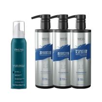 Amend Mousse Redensifica&Incorpora+Wess Kit NanoSelagem500ml