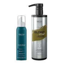 Amend Mousse Redensifica&Incorpora+Wess Mask Blond 500ml