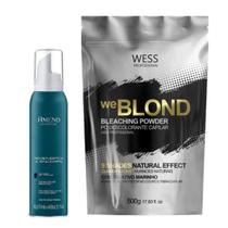 Amend Mousse Redensifica&Incorpora+Wess WeBlond Pó Desc.500g