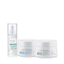Amend Science Máscara Hidra 250ml + Nutri 250ml + Science Bond Repair 90ml Amend Science Máscara Hidra 250ml + Nutri 250ml + Science Bond Repair 90ml