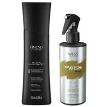 Amend Sh Black Illuminated 250ml + Wess We Wish Blond 260ml