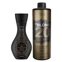 Amend Sh Óleos Indianos 300ml + Wess Ox 20 Vol. 900ml Amend Sh Óleos Indianos 300ml + Wess Ox 20 Vol. 900ml