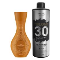 Amend Sh Óleos Madagascar 300ml + Wess Ox 30 Vol. 900ml Amend Sh Óleos Madagascar 300ml + Wess Ox 30 Vol. 900ml