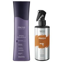 Amend Sh Pós Progressiva 250ml + Wess Finish 250ml