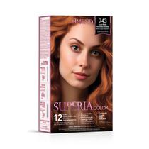 Amend Supéria Tonalizante 743 Louro Médio Acobreado Dourado