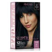 Amend Tonalizante Kit Superia Color 110 Preto Azulado Amend Tonalizante Kit Superia Color 110 Preto Azulado