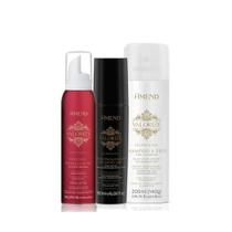 Amend Valorize Shampoo a Seco 200ml + Fluído Prolongador do Liso 180ml + Mousse Modelador 140ml