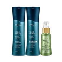 Amend Volume Absoluto Shampoo 250ml + Condicionador 250ml + Óleo Inchi 60ml Amend Volume Absoluto Shampoo 250ml + Condicionador 250ml + Óleo Inchi 60ml