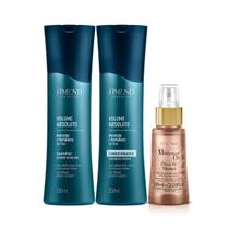Amend Volume Absoluto Shampoo 250ml + Condicionador 250ml + Óleo Monói 60ml Amend Volume Absoluto Shampoo 250ml + Condicionador 250ml + Óleo Monói 60ml