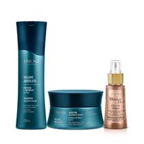 Amend Volume Absoluto Shampoo 250ml + Máscara 300ml + Óleo Monói 60ml Amend Volume Absoluto Shampoo 250ml + Máscara 300ml + Óleo Monói 60ml