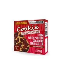 Amendo Cookie - 1 Unidade 45g Frutas Vermelhas - Amendomel Amendo Cookie - 1 Unidade 45g Frutas Vermelhas - Amendomel