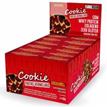 Amendo Cookie - 12 Unidades 45g Frutas Vermelhas - Amendomel Amendo Cookie - 12 Unidades 45g Frutas Vermelhas - Amendomel