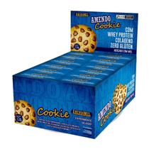 Amendo Cookie - 12 Unidades 45g Gotas de Chocolate - Amendomel