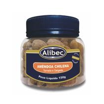 Amêndoa Chilena Torrada e Salgada Alibec 150g