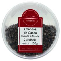 Amêndoa de Cacau Torrada e Moída Callebaut 100g Amêndoa de Cacau Torrada e Moída Callebaut 100g