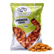Amêndoa Inteira Crua 500g - P&P