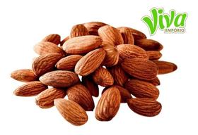 Amêndoa Torrada Sem Sal Americana Premium 1kg Safra Nova