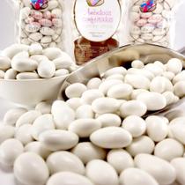 Amendoas Confeitadas Brancas 100 unidades - Amêndoas Conf. Candy Shop