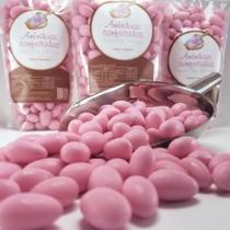 Amêndoas Confeitadas Rosa Bebê Classic 100 unidades