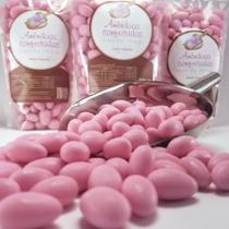 Amêndoas Confeitadas Rosa Bebê Classic 250 unidades