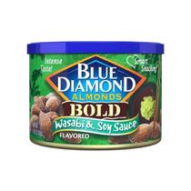 Amêndoas Temperadas com Wasabi e Shoyu - Blue Diamonds - 150g