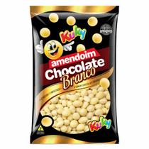 Amendoim chocolate branco kuky 70g