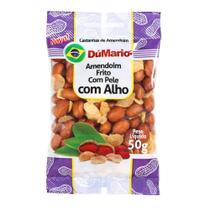 Amendoim com Alho Frito com Casca Salgado 50 gramas - Amendoim Dumario