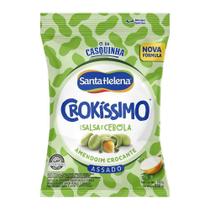 Amendoim Crokíssimo Santa Helena Salsa e Cebola 150g - Embalagem com 24 Unidades