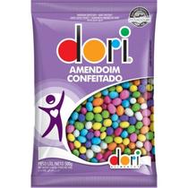 Amendoim Doce Colorido Confeitado 500 Gramas - Dori