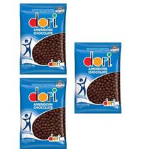Amendoim Doce Confeitado de Chocolate Saboroso Kit 1500g - Dori