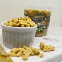 Amendoim Frito Com Alho Pote 200gr Suculento Sem Pele Salgado