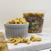 Amendoim Frito Com Alho Pote 400gr Suculento Sem Pele Salgado