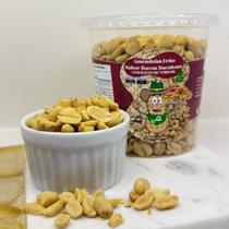 Amendoim Frito Com Bacon de Verdade Pote 400gr Sem Pele Salgado
