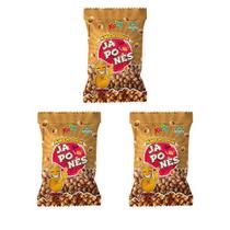 Amendoim Japonês Crocante 400g Kit com Três Pacotes