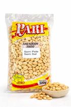AMENDOIM PARI 500g FRITO SEM PELE CROCANTE SALGADO