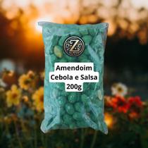 Amendoim Sabor Cebola e Salsa 200g Crocância e Sabor Irresistível Zartheit