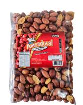 Amendoim salgado com pele amendoval 200 gr