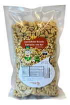 Amendoim Salgado Torrado Sem Pele Com Sal - Premium 450gr Suculento